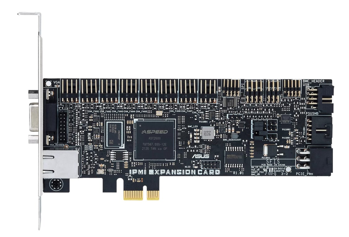 ASUS IPMI EXPANSION CARD SI carte et adaptateur d'interfaces Interne RJ 45 VGA Neuf