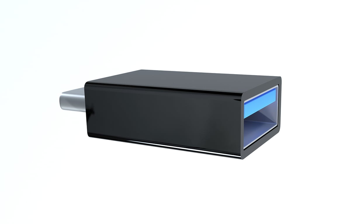 Gembird Adaptateur type C USB 3.0 CMAF Neuf - vue 2