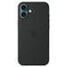 Apple Coque en silicone avec MagSafe pour iPhone 16 Plus - Noir Apple (brand) iPhone 16 Plus