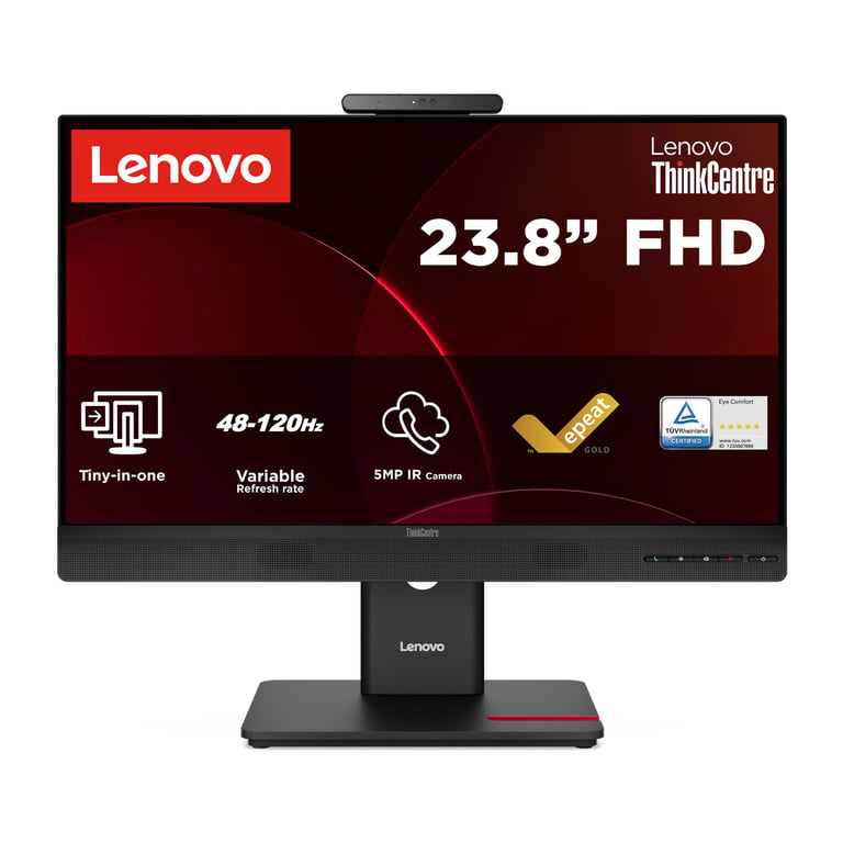 Lenovo ThinkCentre TIO24 Gen6 Monitor Full HD 23.8  Negro - Nuevo