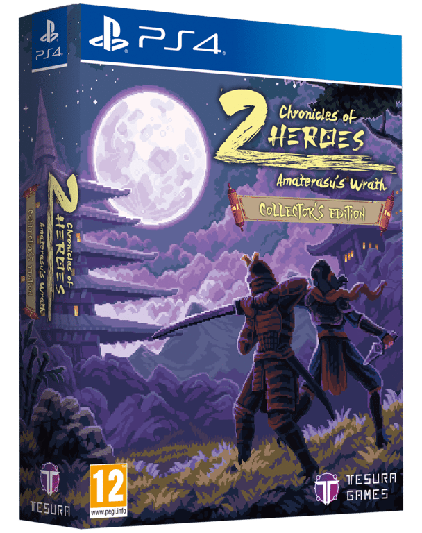 Chronicles of 2 Heroes Amaterasu' Wrath PS5 Jeu d'action et de plate forme 16 bits Mythologie japonaise - vue 7