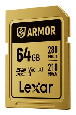 Lexar ARMOR GOLD 64 Go SDXC UHS-II
