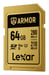 Lexar ARMOR GOLD 64 Go SDXC UHS-II