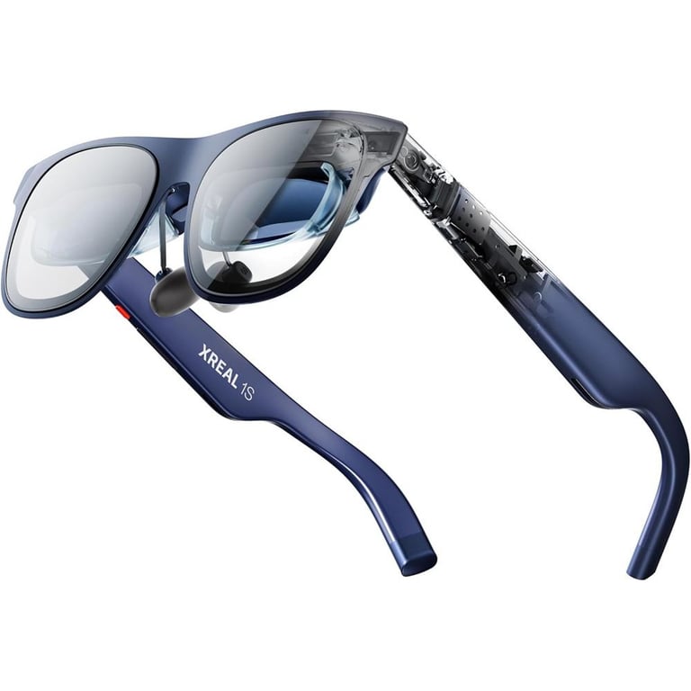 AR Lunettes 3D XREAL 1S Lunettes de réalité augmentée dotées dun écran virtuel de 500 pouces Puce X1 - vue 2