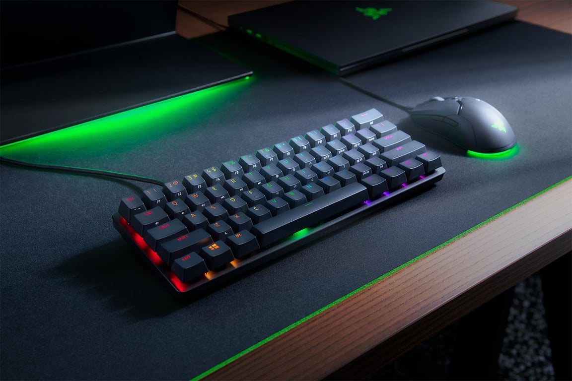 Razer Huntsman Mini Switch optique sonore Violet - Neuf