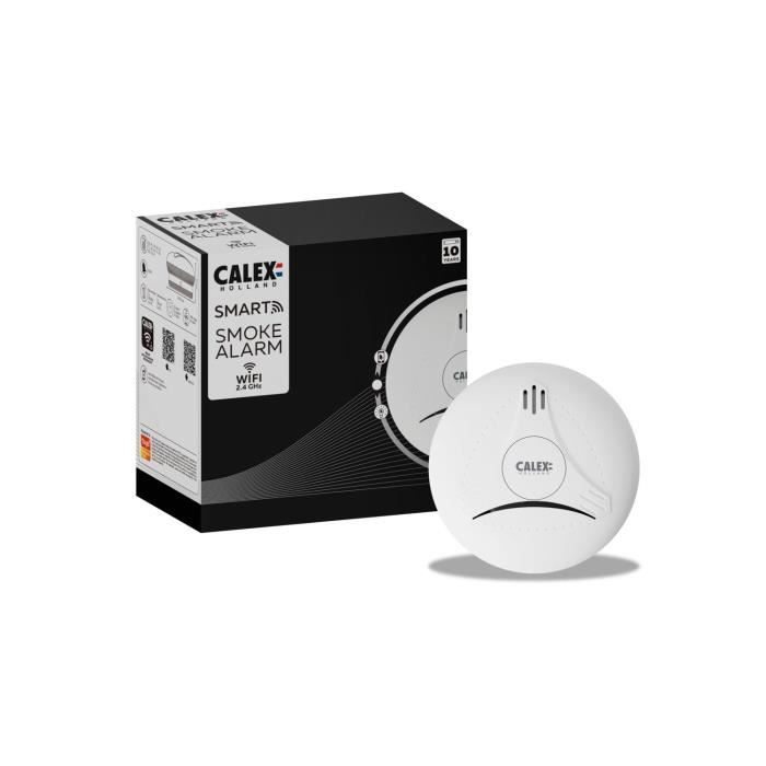 CALEX DETECTEUR DE FUMEE WIFI
