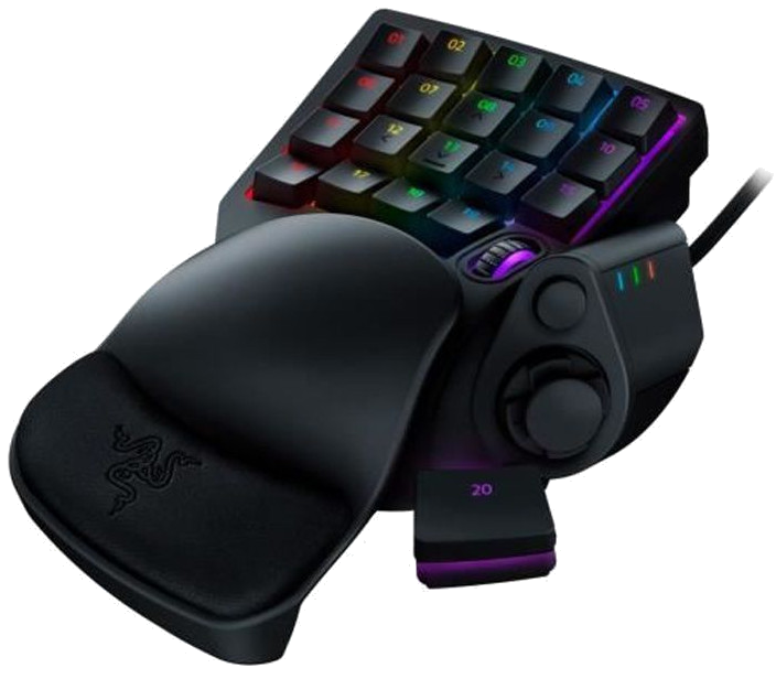 RAZER - CLAVIER D'ORDINATEUR TARTARUS PRO ANALOG MERCURY