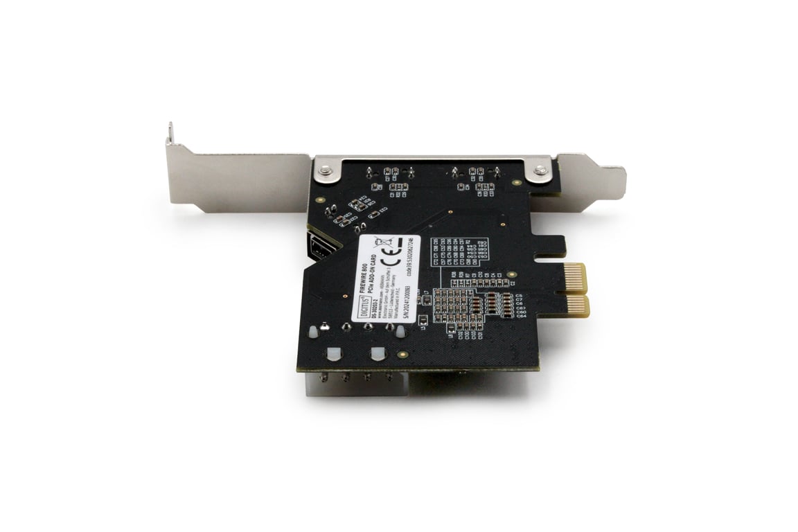 Carte PCIe Digitus Firewire 800 – 3 Ports 1394b - vue 2