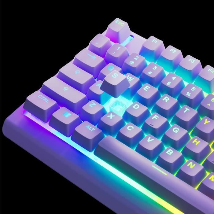 Clavier gamer Apex 3 TKL Lavande - vue 5