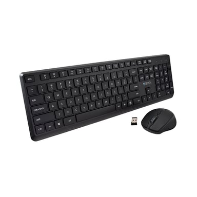 V7 Conjunto de teclado y ratón inalámbrico CKW350US – Configuración US
