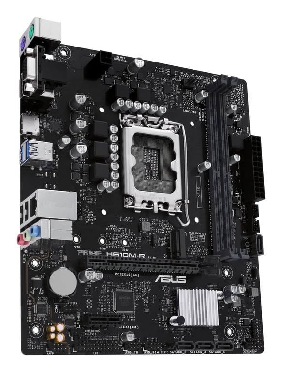 ASUS PRIME H610M R SI Intel H610 LGA 1700 micro ATX Neuf - vue 2