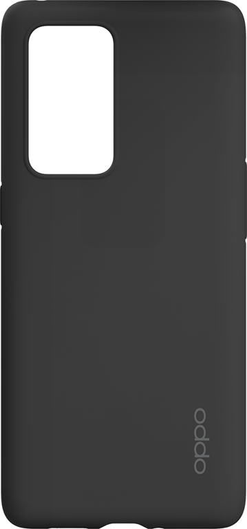Coque Silicone Noire pour Oppo Reno 6 Pro Oppo