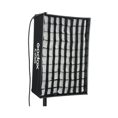 GODOX Kit de softbox y rejilla de panal para panel LED FL60