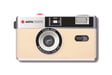 Appareil photo argentique compact AgfaPhoto 35mm Réutilisable Beige