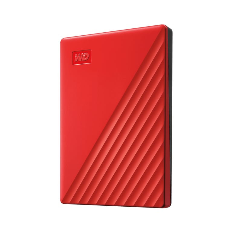 Western Digital My Passport disque dur externe 4 To 3.2 Gen 1 (3.1 Gen 1) Rouge - Neuf