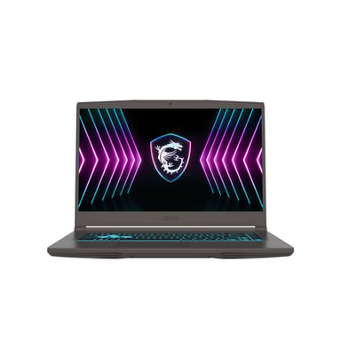 MSI Thin 15 B2RVE-3095FR Intel® Core™ i5 i5-12450H Portátil 39,6 cm (15.6'') Full HD 16 GB DDR4-SDRAM 512 GB SSD NVIDIA GeForce RTX 4050 Wi-Fi 6E (802.11ax) Windows 11 Home Gris