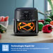 Philips 2000 series Airfryer série 2000, 6,2 l, argent