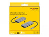 DeLOCK Hub USB 3.2 Gen 1 avec 4 ports et Gigabit LAN et PD