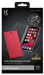 Diarycase 2.0 Coque clapet en cuir véritable avec support aimanté pour Apple iPhone 11, Rouge Bordeaux