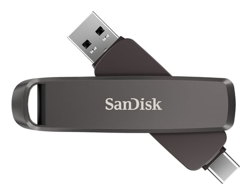 SanDisk Extreme PRO unidad flash USB 256 GB USB Type-C/USB Type-A 3.2 Gen 2 (3.1 Gen 2) Negro