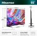 Hisense 55Q7S 139,7 cm (55'') 4K Ultra HD Smart TV Wifi Noir