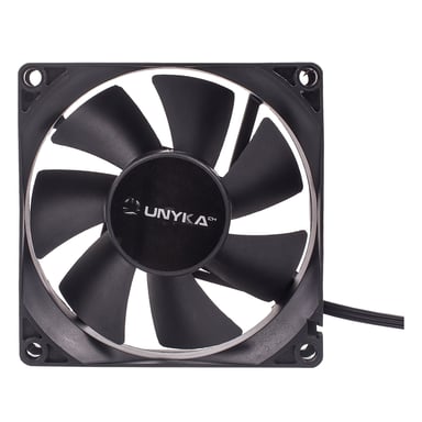 UNYKAch 51786 système de refroidissement d'ordinateur Boitier PC Ventilateur 8 cm Noir