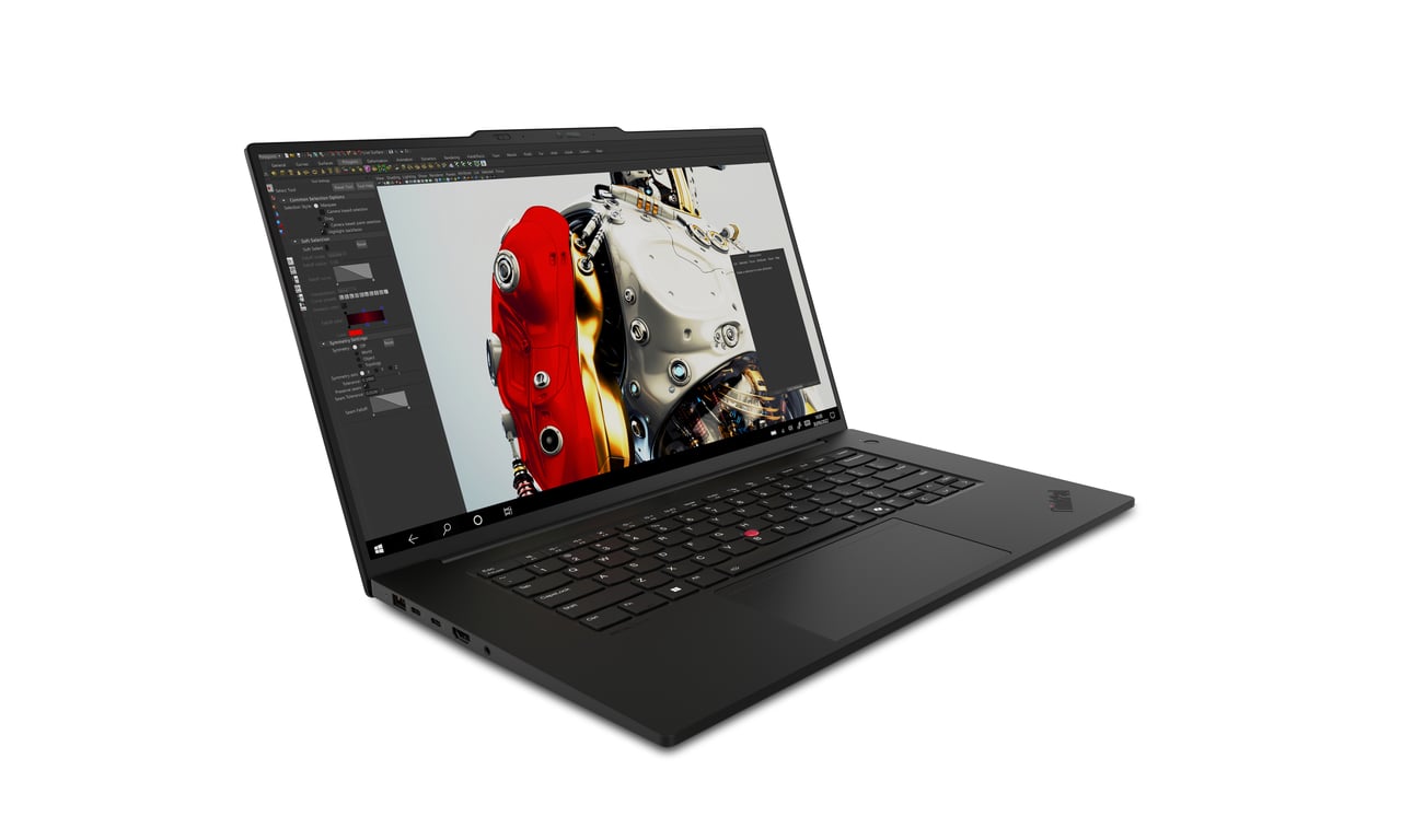 Lenovo ThinkPad P1 Gen 7 Intel Core Ultra 9 Station de travail mobile 40 6 cm 16 WQXGA LPDDR5x SDRAM SSD NVIDIA RTX 3000 Ada Wi Fi 7 802.11be Windows 11 Pro Allemand Neuf - vue 3