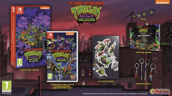 Teenage Mutant Ninja Turtles Mutants Unleashed Deluxe Edition SWITCH