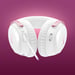 HyperX Cloud III - Auriculares gaming (blancos/rosas)