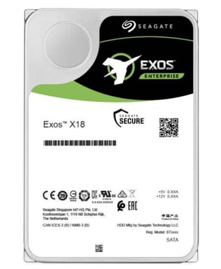 Seagate Exos X18 3.5'' 10 To Série ATA III