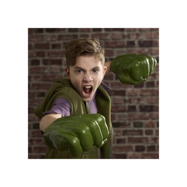 Accessorio travestimento HASBRO Marvel Spider-Man Brand New Day Pugni fracassanti Hulk in schiuma (2 pezzi) Verde