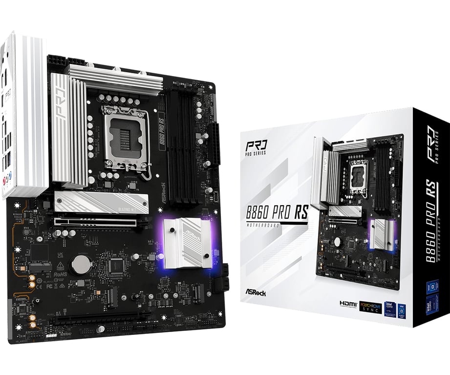 ASRock B860 PRO RS - vue 2