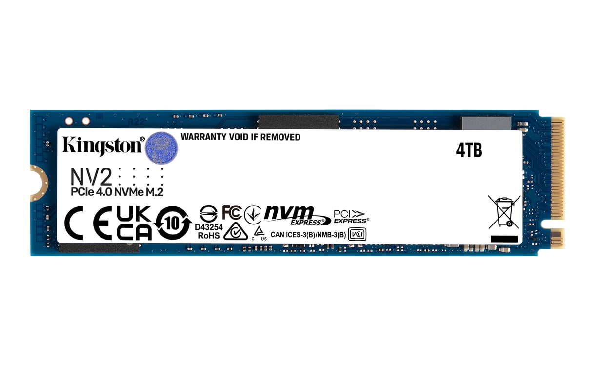 Kingston Technology NV2 .2 2280 PCIe 4.0 NVMe SSD Neuf