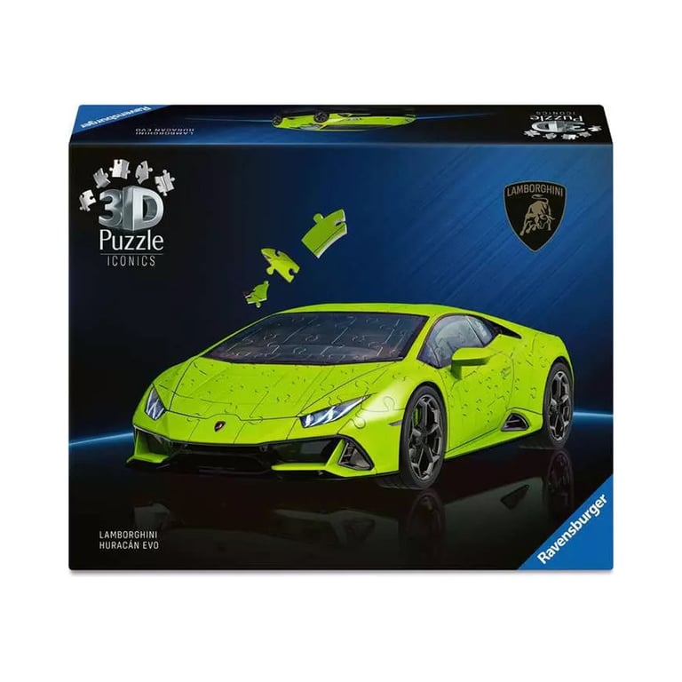 Puzzle 3D Iconics : Lamborghini Huracán EVO Édition Ravensburger France - vue 3
