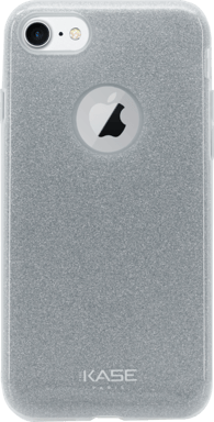 (Edizione speciale) Custodia sottile con glitter scintillanti per Apple iPhone 8, argento