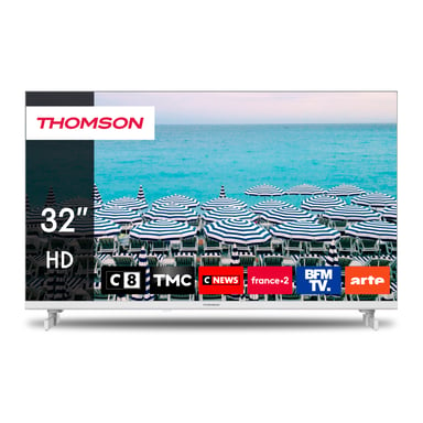 Thomson 32'' (81 Cm) Blanc Led Hd Easy TV