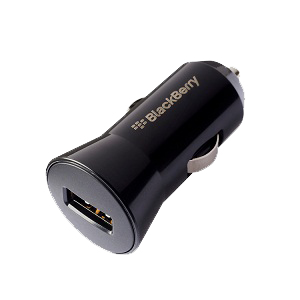 BlackBerry ACC-48157-001 chargeur d'appareils mobiles Smartphone Noir Allume-cigare Auto