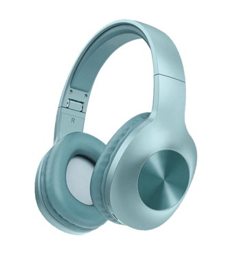 H10 BLUE Auriculares Bluetooth 5.0 - Sobre la oreja con graves profundos, sonido Hi-Fi y almohadillas blandas - Micrófono incorporado