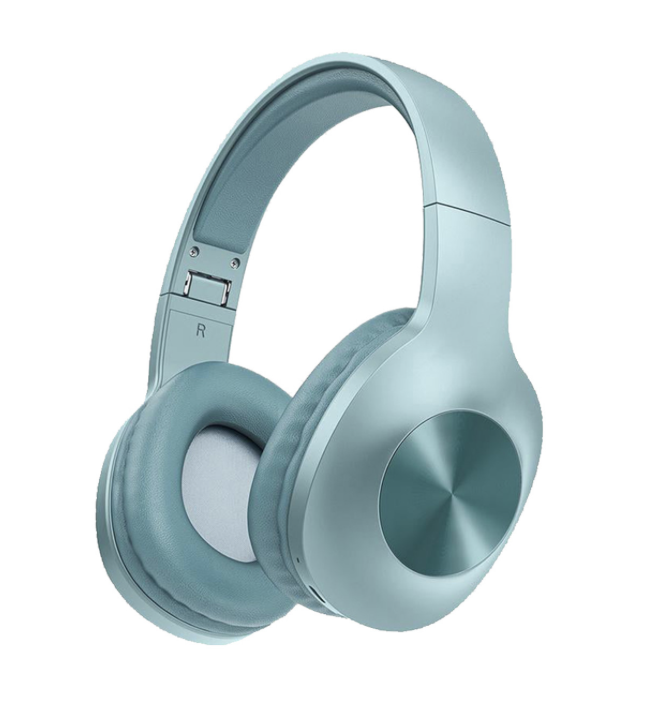 Écouteurs Bluetooth 5.0 H10 BLUE - Supra-auriculaires avec Basses Profondes,  Son Hi-Fi et Coussinets Doux - Microphone intégré - Letscom