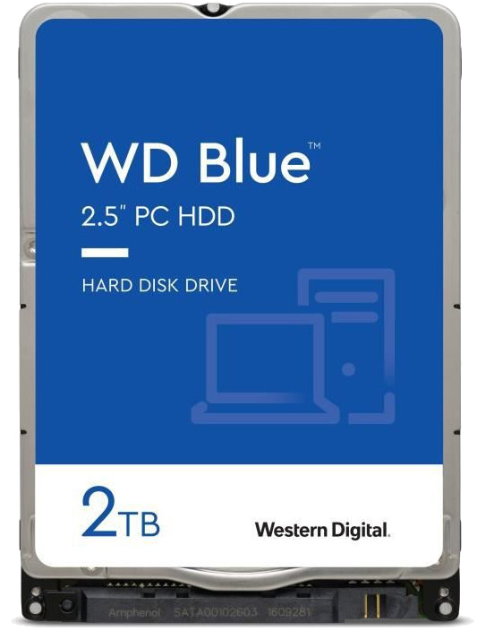 WD Blue? - Disque dur Interne - 2To - 5400 tr/min - 2.5 (WD20SPZX)