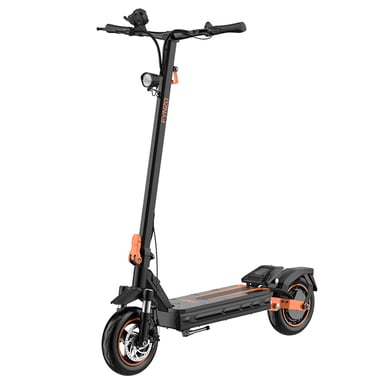 Trottinette électrique Fynzo S11 gris norme UE 48V 15,6Ah 800W mono-moteur vitesse limitée 20km/h, fourche avant + double suspension arrière, autonomie 60km, frein E-ABS, verrouillage NFC pliable urbain