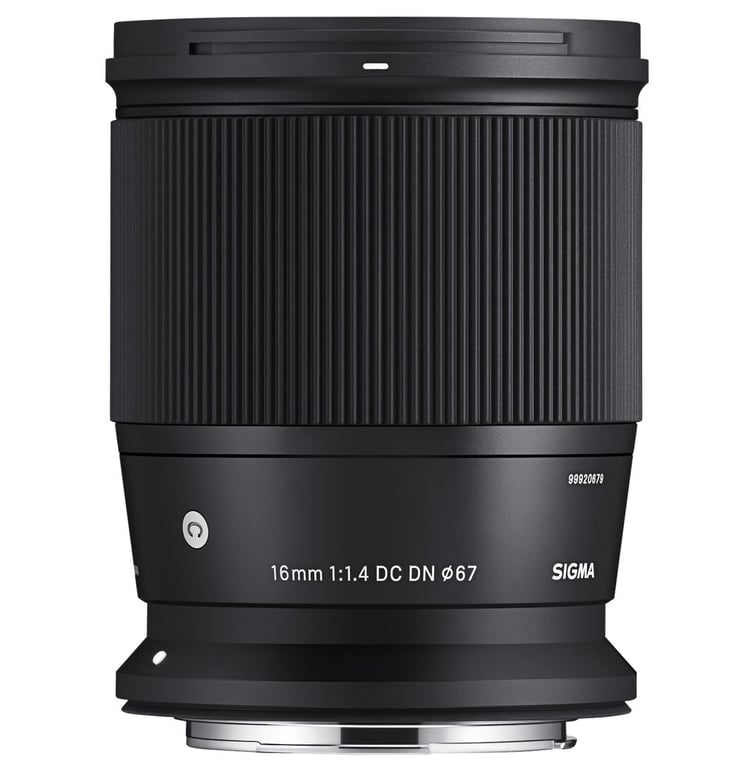 Sigma 16mm F1.4 DC DN | C, Canon RF MILC Grand-angle Noir - Neuf