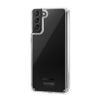 Guscio ibrido invisibile per Samsung Galaxy S21+ 5G, trasparente