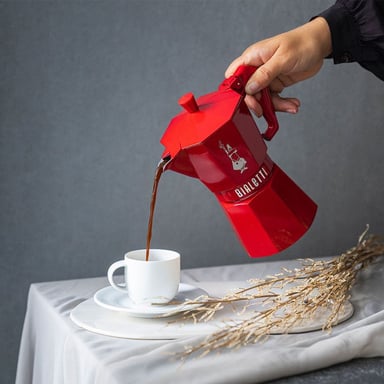 Bialetti Moka Exclusive Cafetière à moka Rouge