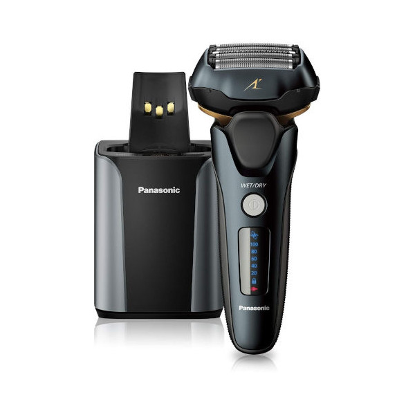 Panasonic ES LV97 Rasoir Électrique 5 Lames Wet & Dry 5 Accessoires Autonomie 50 min Charge 1 h Moteur Linéaire - vue 2