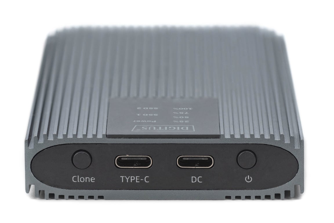 Digitus Station de clonage USB .2 NVMe SSD NVMe 20Gbits USB 3.2 Gen2 aluminium toolfree Neuf - vue 2