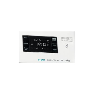 Lave-linge frontal Whirlpool FFBS 9479 WV FR 9 kg 1400 tr/min FreshCare+ Steam Refresh Moteur induction Blanc