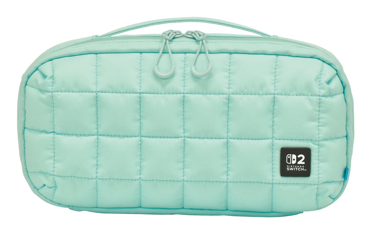 Hori Pochette rembourrée (Cozy Green) pour Nintendo Switch 2 – Sous licence officielle Nintendo - Neuf