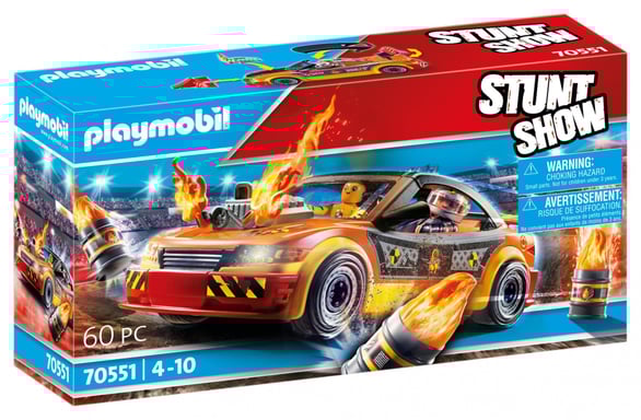 Playmobil Stuntshow Coche de pruebas de choque