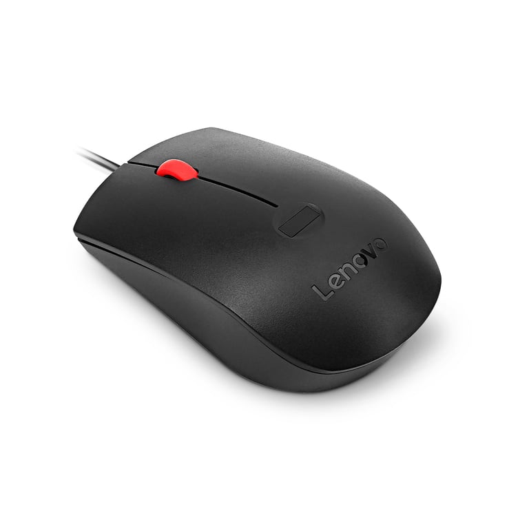 Lenovo 4Y51M03357 souris Bureau Ambidextre USB Type-A Optique 1600 DPI - Neuf